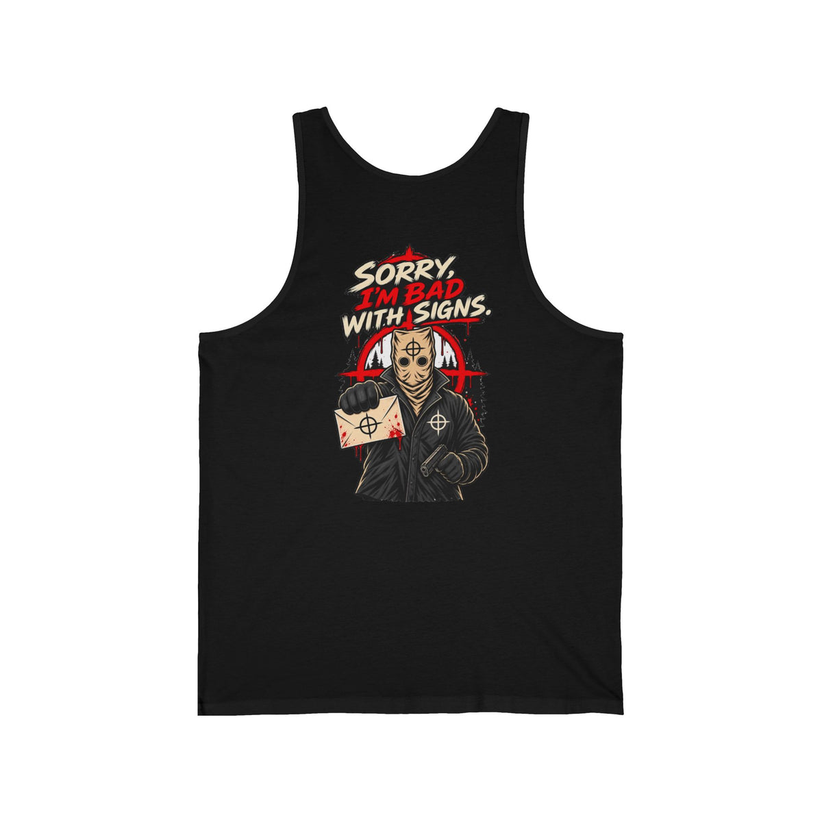 Bad With Signs Tank Top