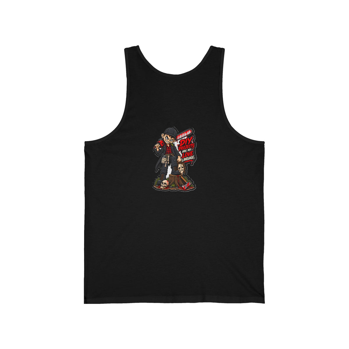 DIY Stickers Tank Top