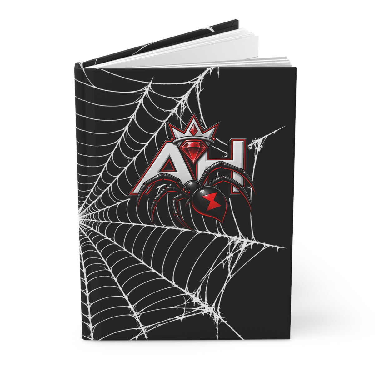 Black Widow Hardcover Journal